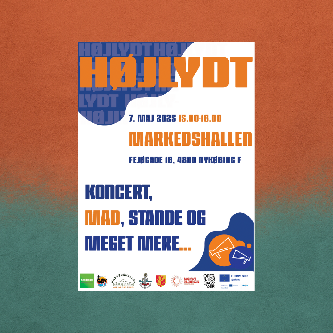 HØJLYDT poster